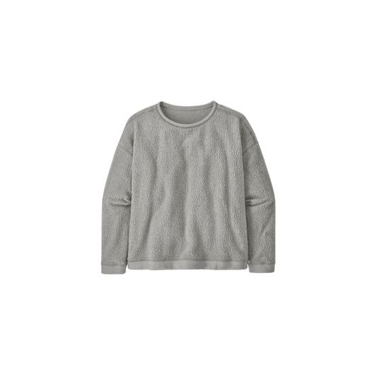PATAGONIA W SHEARLING CREW SALT GRAY