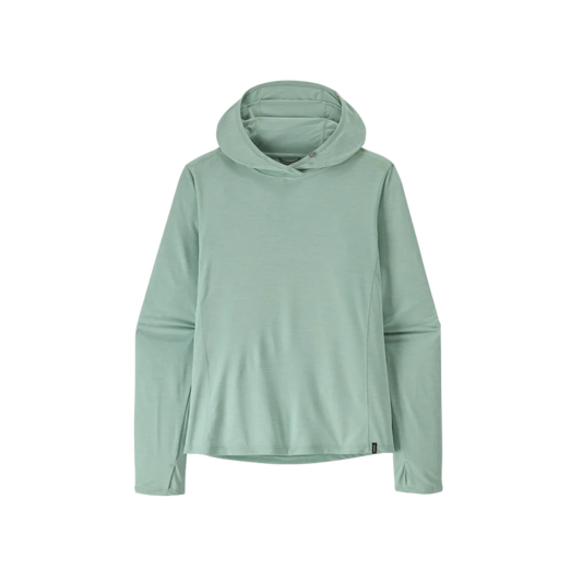PATAGONIA WOMENS CAP COOL SUN HOODIE THIN ICE