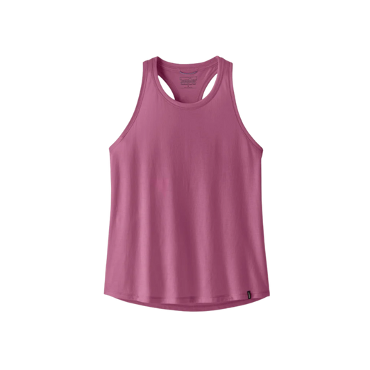 PATAGONIA WOMENS CAP COOL TRAIL TANK FADED MAGENTA