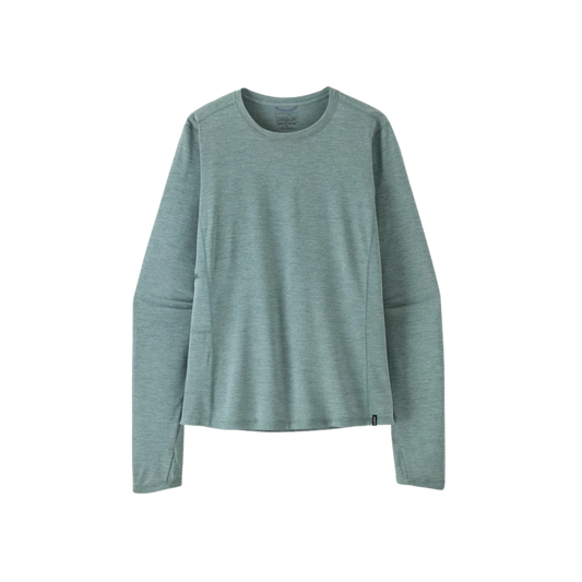 PATAGONIA WOMENS L/S CAP COOL SUN SHIRT BLUE SAGE