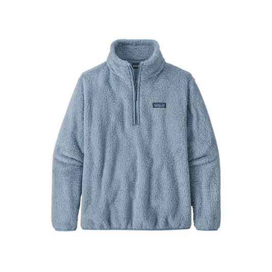 PATAGONIA WOMENS LOS GATOS 1/4 ZIP LIGHT PLUME GREY