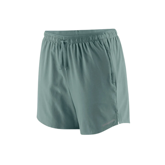 PATAGONIA WOMENS MULTI TRAILS SHORTS 5.5 IN BLUE SAGE
