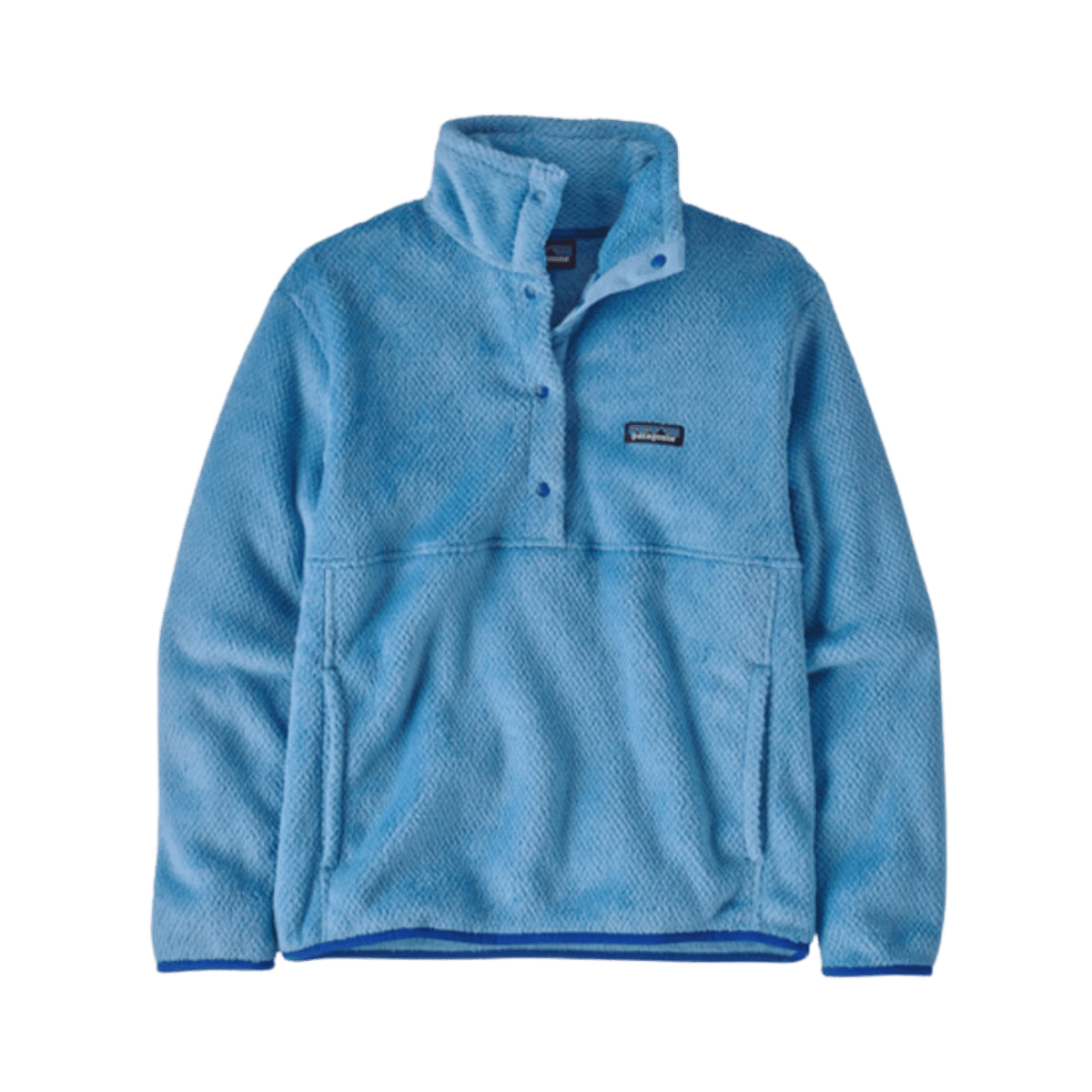 PATAGONIA WOMENS RE-TOOL HALF SNAP P/O BLUE BIRD