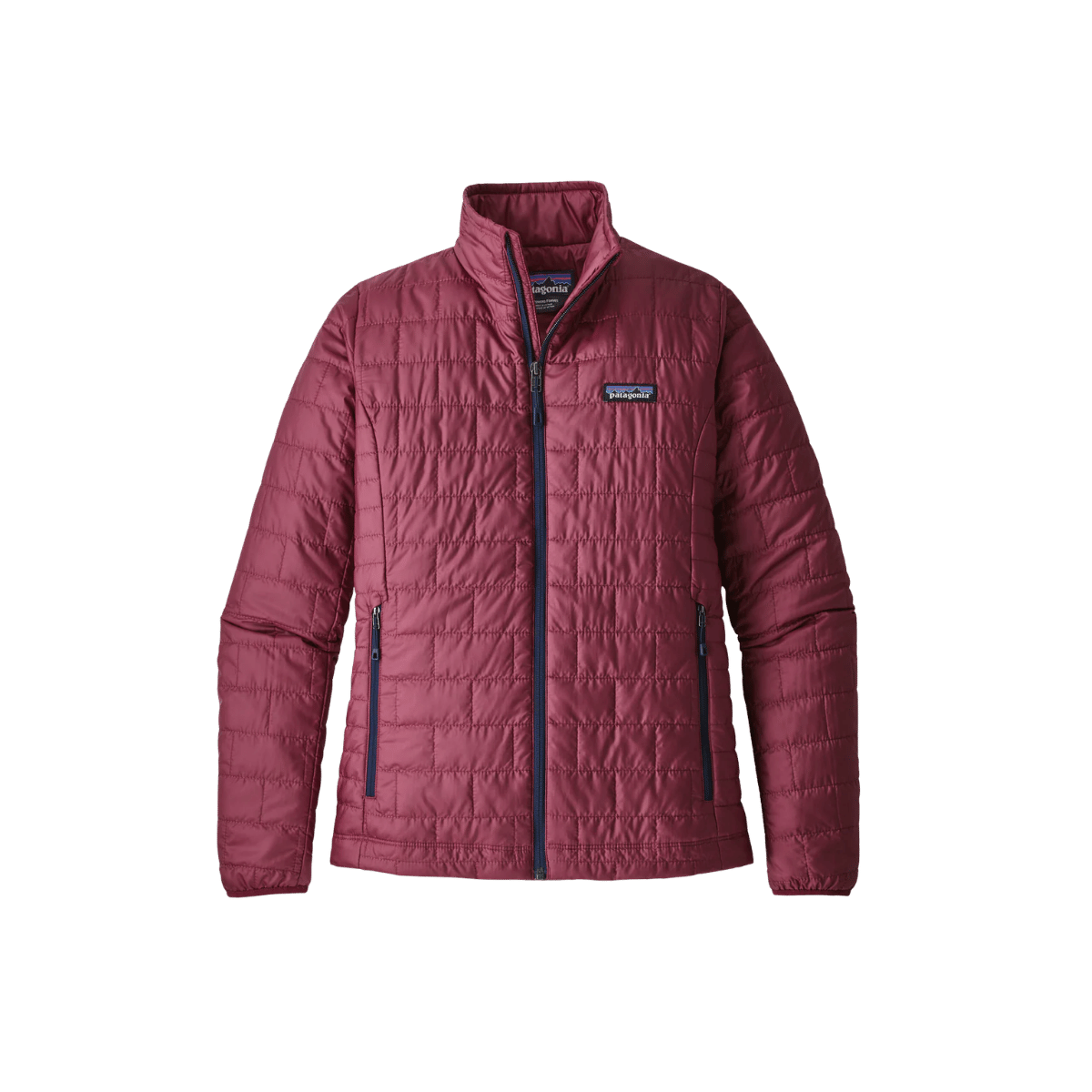 PATAGONIA WOMEN'S NANO PUFF JACKET, ARROW RED, FRONT ANGLE, SM, MD, LG, XL