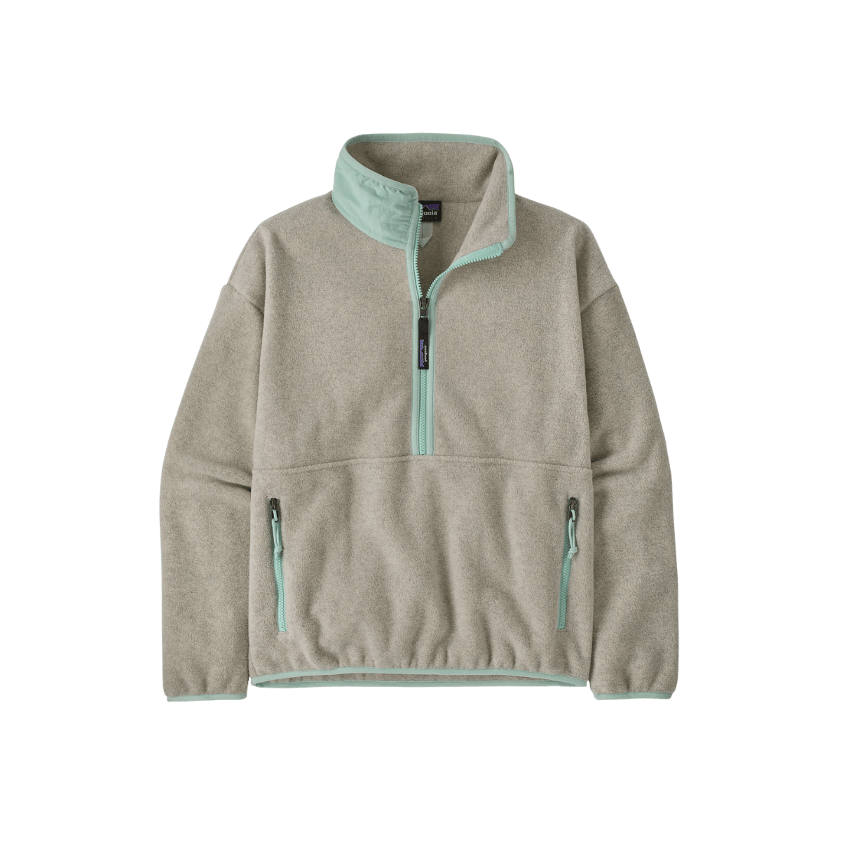 PATAGONIA WOMEN'S SYNCHILLA MARSUPIAL, OATMEAL COLOR, FRONT ANGLE, SM, MD, LG, XL