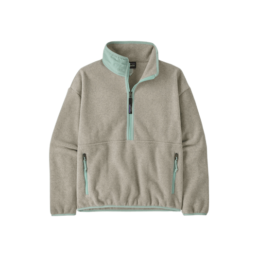 PATAGONIA WOMEN'S SYNCHILLA MARSUPIAL, OATMEAL COLOR, FRONT ANGLE, SM, MD, LG, XL