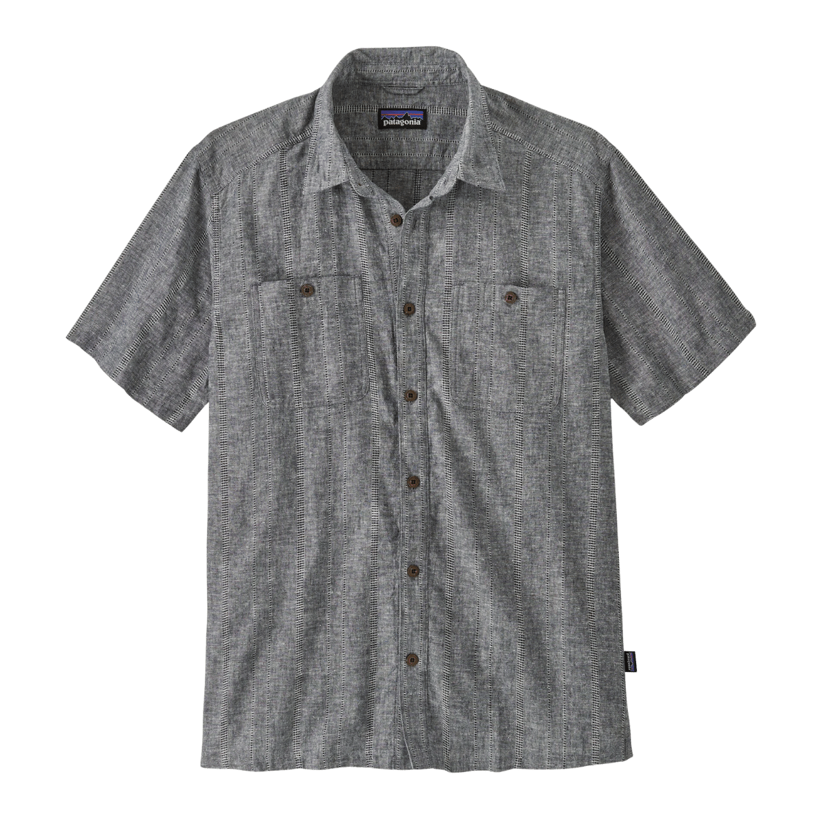 PATAGONIA BACK STEP SHIRT - SWELL DOBBY: NEW NAVY FRONT