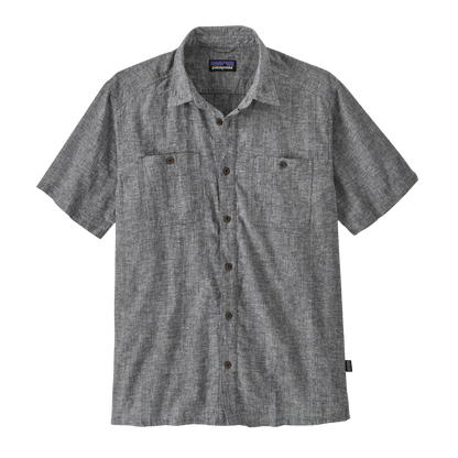 PATAGONIA BACK STEP SHIRT - SWELL DOBBY: NEW NAVY FRONT
