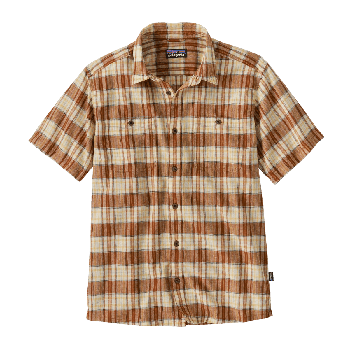 PATAGONIA BACK STEP SHIRT - SUNLIGHT: ROBIN BROWN FRONT