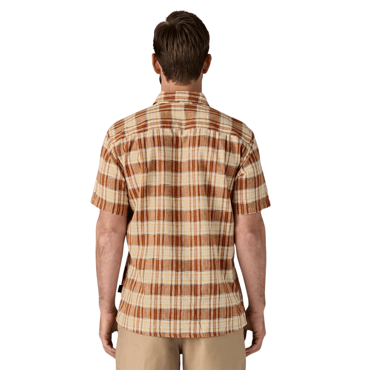 PATAGONIA BACK STEP SHIRT - SUNLIGHT: ROBIN BROWN WW  BACK