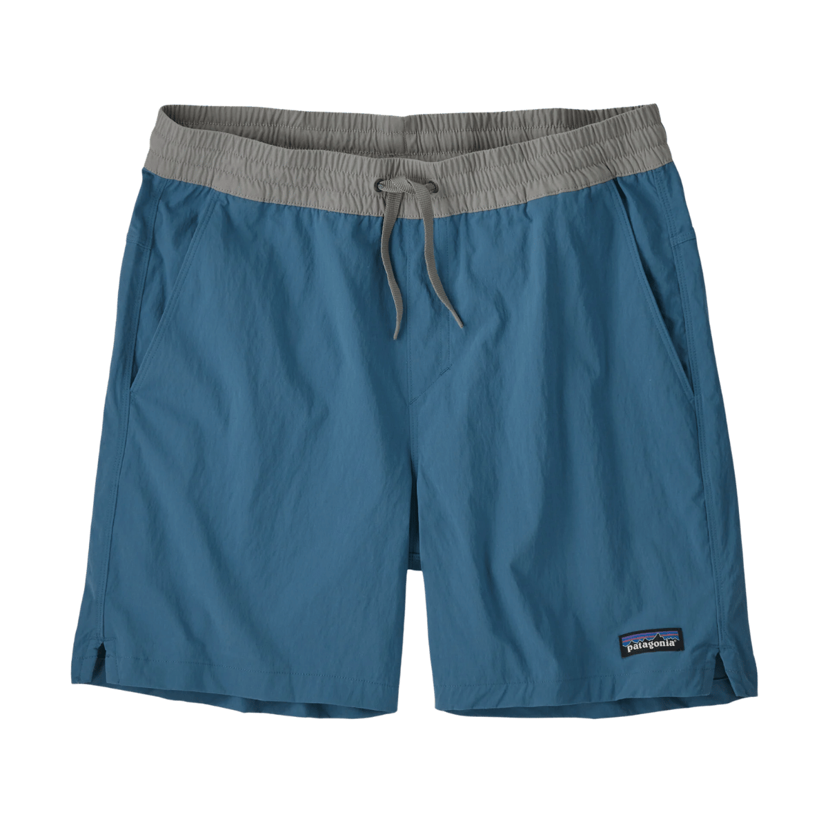 PATAGONIA BAGGIES LIGHTS SLIM SHORTS 6" - STILL BLUE FRONT