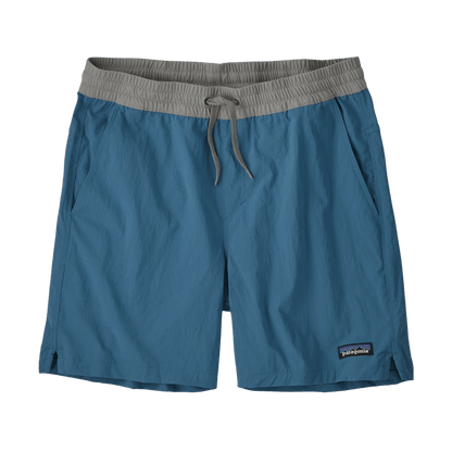 PATAGONIA BAGGIES LIGHTS SLIM SHORTS 6" - STILL BLUE FRONT