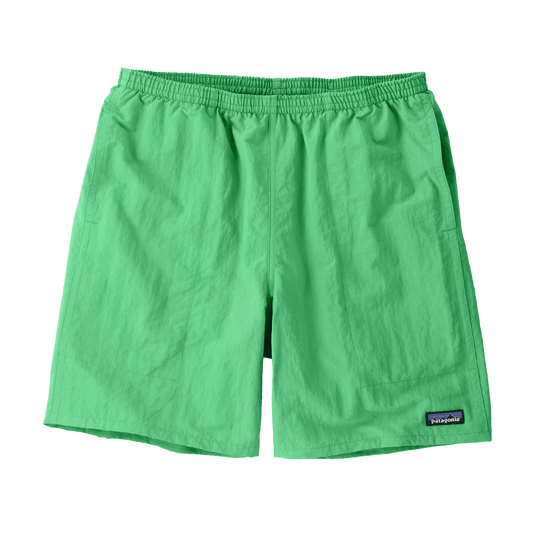 PATAGONIA BAGGIES LONGS 7" - ALOE GREEN FRONT