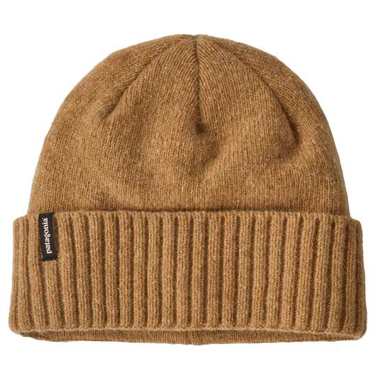 PATAGONIA BRODEO CLASSIC CUFF BEANIE - TALON GOLD - FRONT VIEW