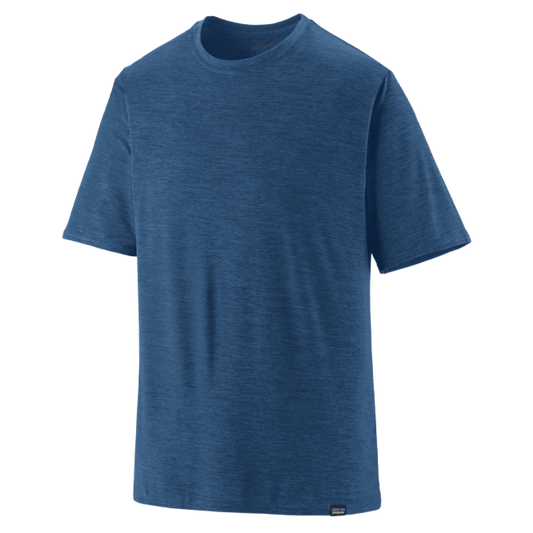 PATAGONIA CAPILENE COOL DAILY SHIRT - UTILITY BLUE FRONT