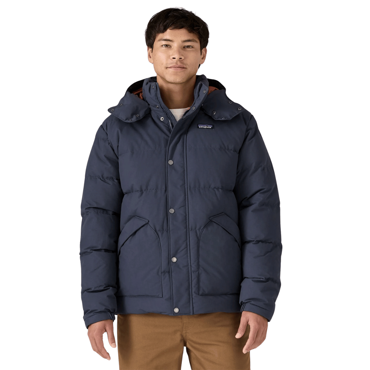 PATAGONIA DOWNDRIFT JACKET - SMOLDER BLUE WW FRONT