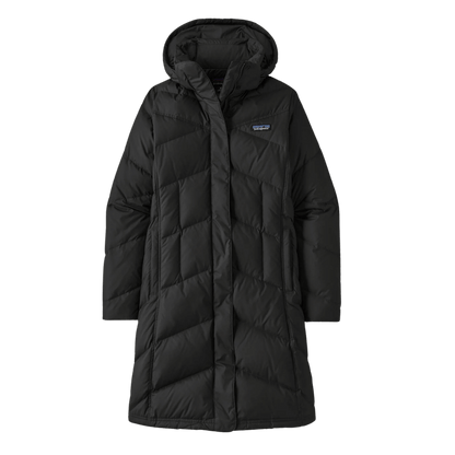 PATAGONIA WOMEN'S KNEE-LENGTH DOWN WITH IT PARKA - BLK - MAIN IMAGE