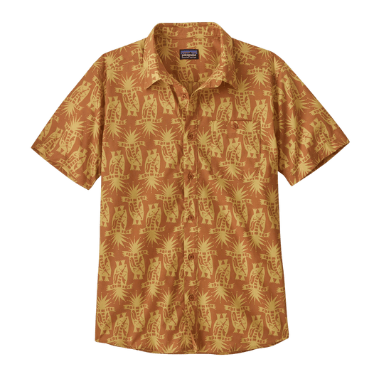 PATAGONIA GO TO SHIRT - SIENNA CLAY FRONT