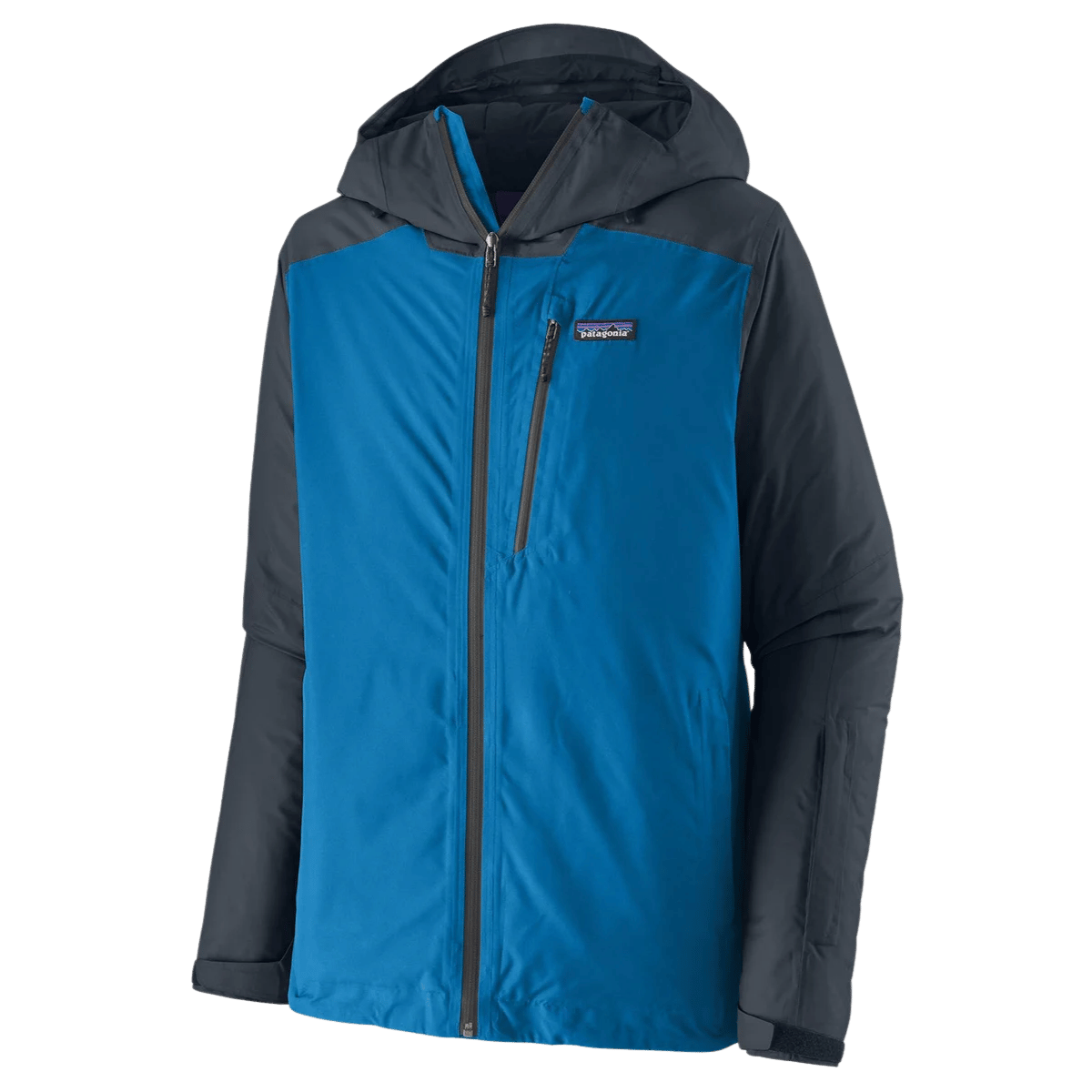 PATAGONIA INSULATED POWDER TOWN JACKET - ENDLESS BLUE FRONT