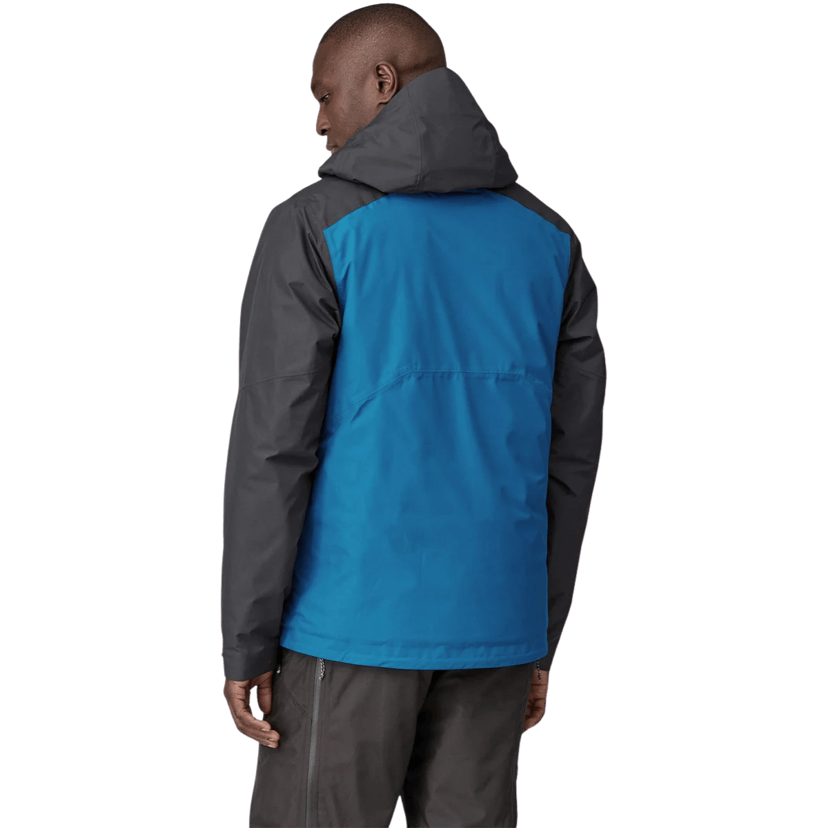 PATAGONIA INSULATED POWDER TOWN JACKET - ENDLESS BLUE WW  BACK