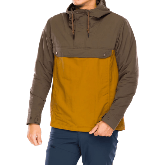 PATAGONIA ISTHMUS ANORAK - SHELTER BROWN  WW FRONT