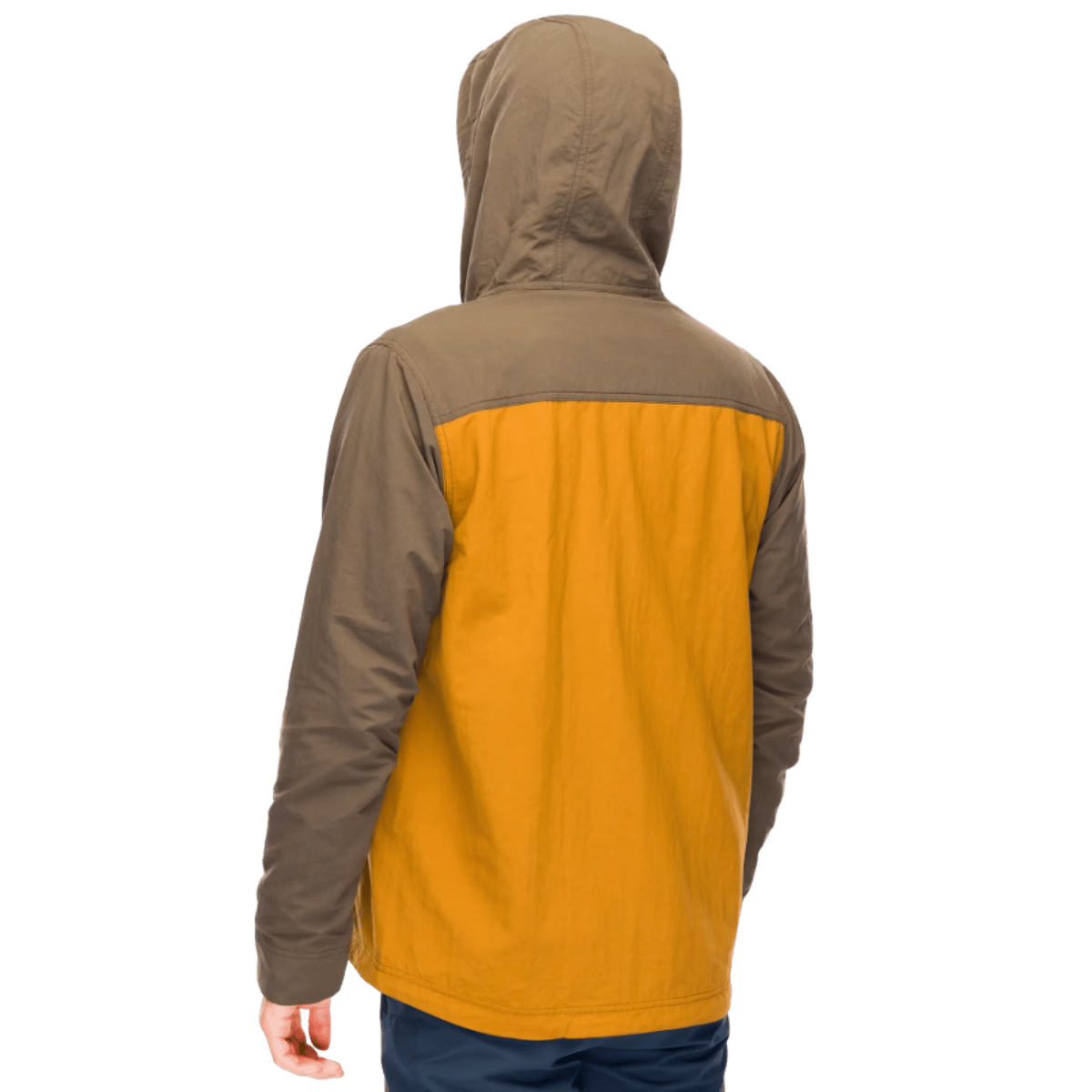 PATAGONIA ISTHMUS ANORAK - SHELTER BROWN  WW BACK WITH HOODY