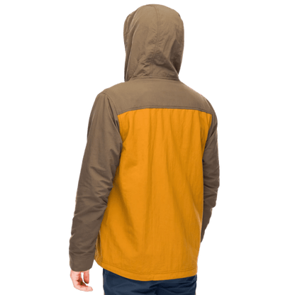PATAGONIA ISTHMUS ANORAK - SHELTER BROWN  WW BACK WITH HOODY