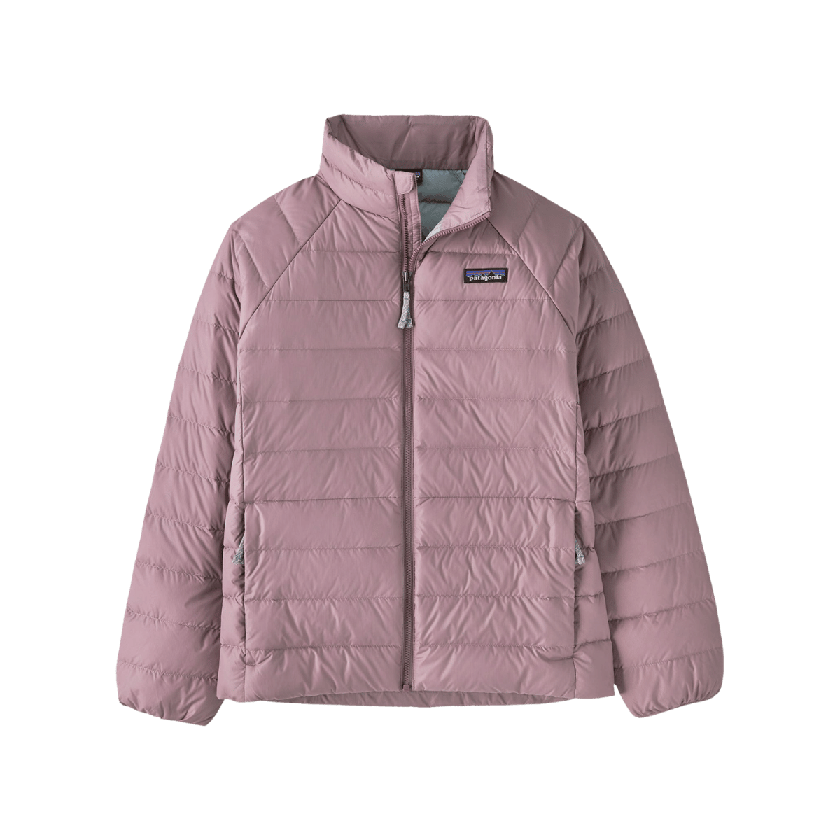 PATAGONIA KIDS DOWN SWEATER - STORMY MAUVE FRONT