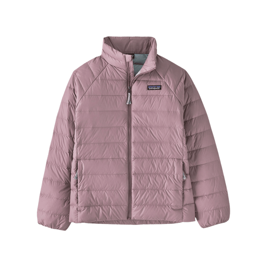 PATAGONIA KIDS DOWN SWEATER - STORMY MAUVE FRONT