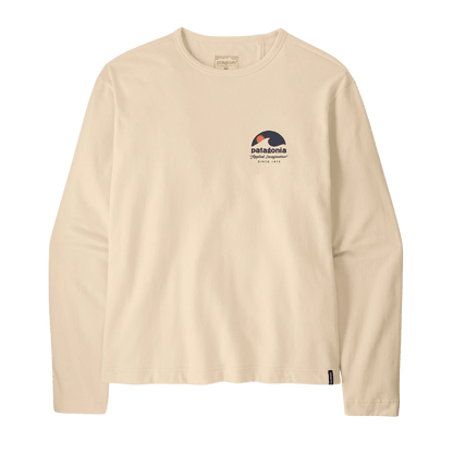 PATAGONIA LIGHTWEIGHT APPLIED IMAGINATION CREW - NATURAL  FRONT