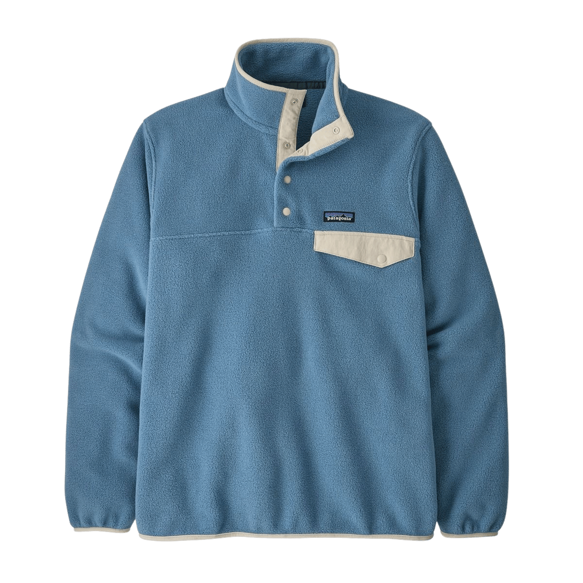 PATAGONIA LIGHTWEIGHT SYNCHILLA SNAP-T PULLOVER - SG: STILL BLUE FRONT