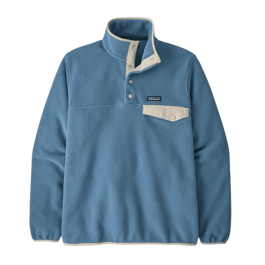 PATAGONIA LIGHTWEIGHT SYNCHILLA SNAP-T PULLOVER - SG: STILL BLUE FRONT