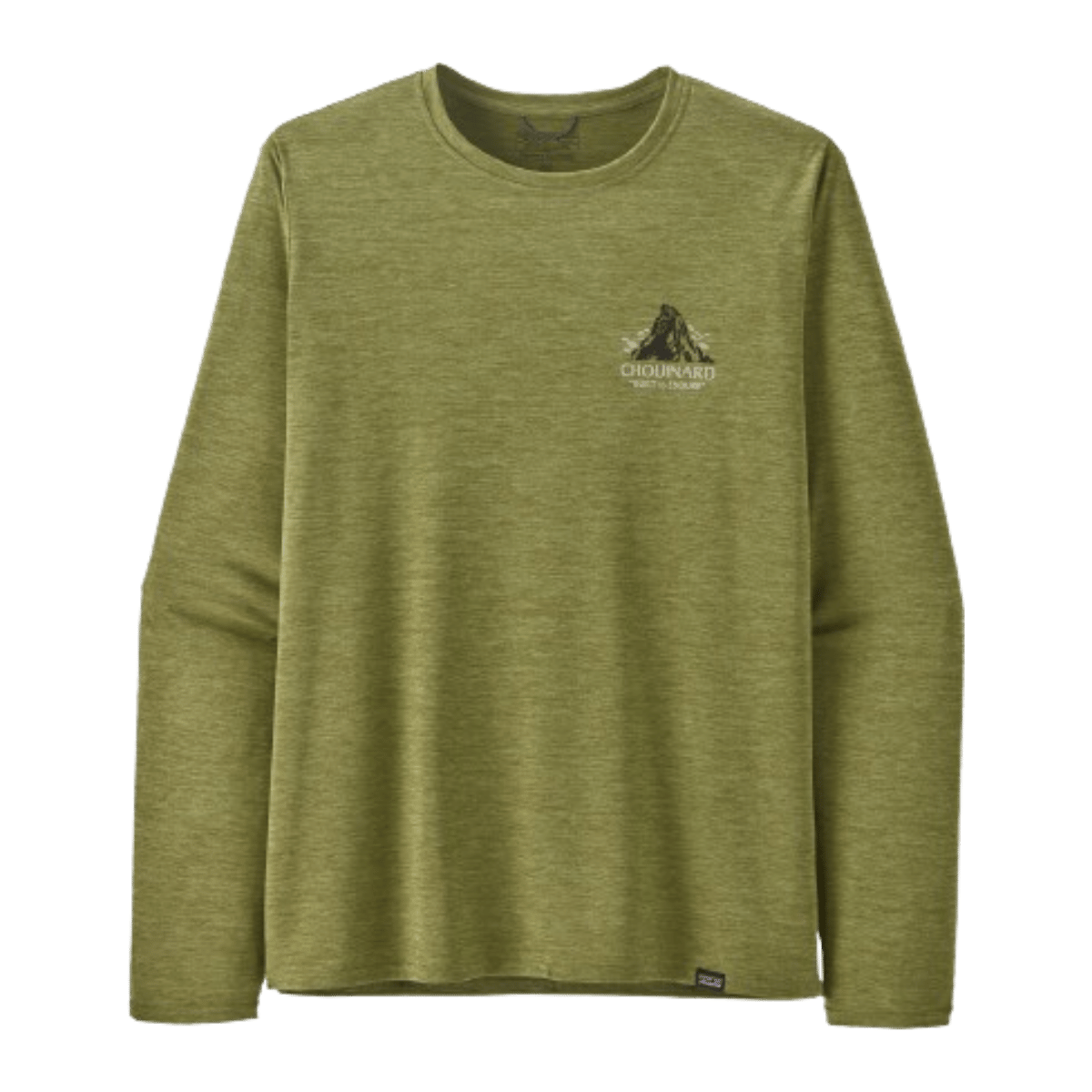 PATAGONIA LONGSLEEVE CAPILENE COOL DAILY SHIRT LAND - BUCKHORN GREEN FRONT