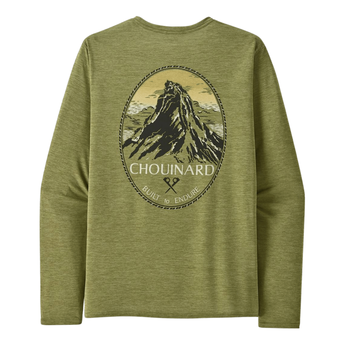 PATAGONIA LONGSLEEVE CAPILENE COOL DAILY SHIRT LAND - BUCKHORN GREEN BACK