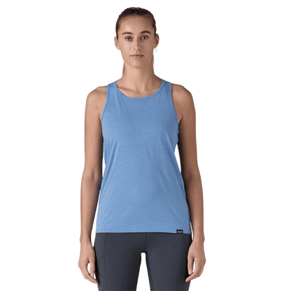 PATAGONIA WOMEN'S CAPILENE COOL DAILY TANK - LIGHT ABUNDANT BLUE WW FRONT