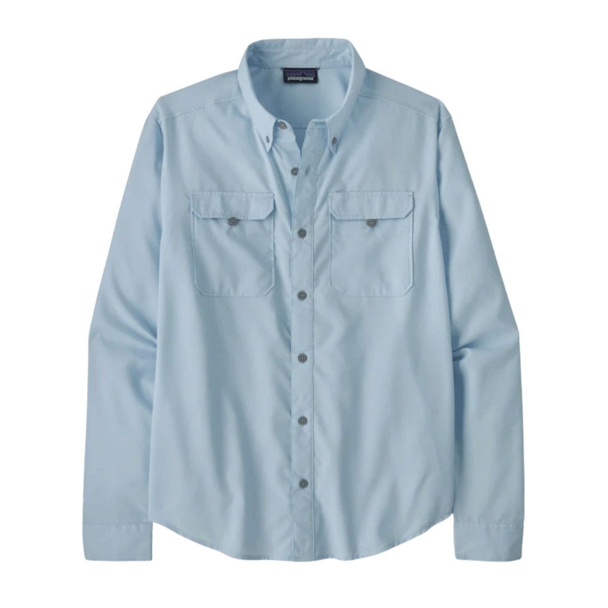 PATAGONIA LONGSLEEVE SELF GUIDED HIKE SHIRT - CHILLED BLUE 