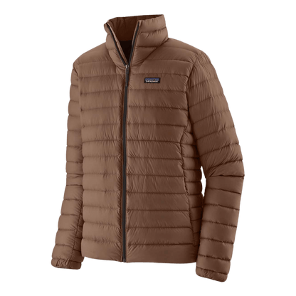 PATAGONIA MEN'S DOWN SWEATER JACKET DWR FINISH - MOOSE BROWN - MAIN IMAGE