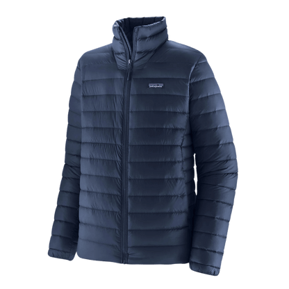 PATAGONIA MEN'S DOWN SWEATER JACKET DWR FINISH - NEW NAVY - MAIN IMAGE