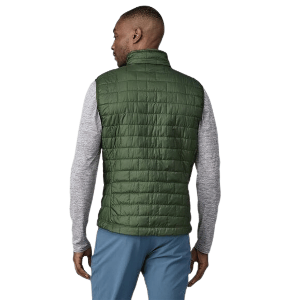 PATAGONIA NANO PUFF VEST - TORREY PINE GREEN FRONT WW BACK