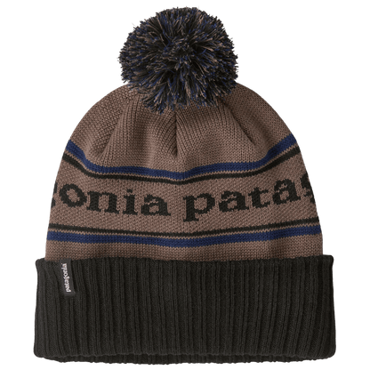 PATAGONIA POWDER TOWN CLASSIC BEANIE - MARLOW BROWN - FRONT VIEW