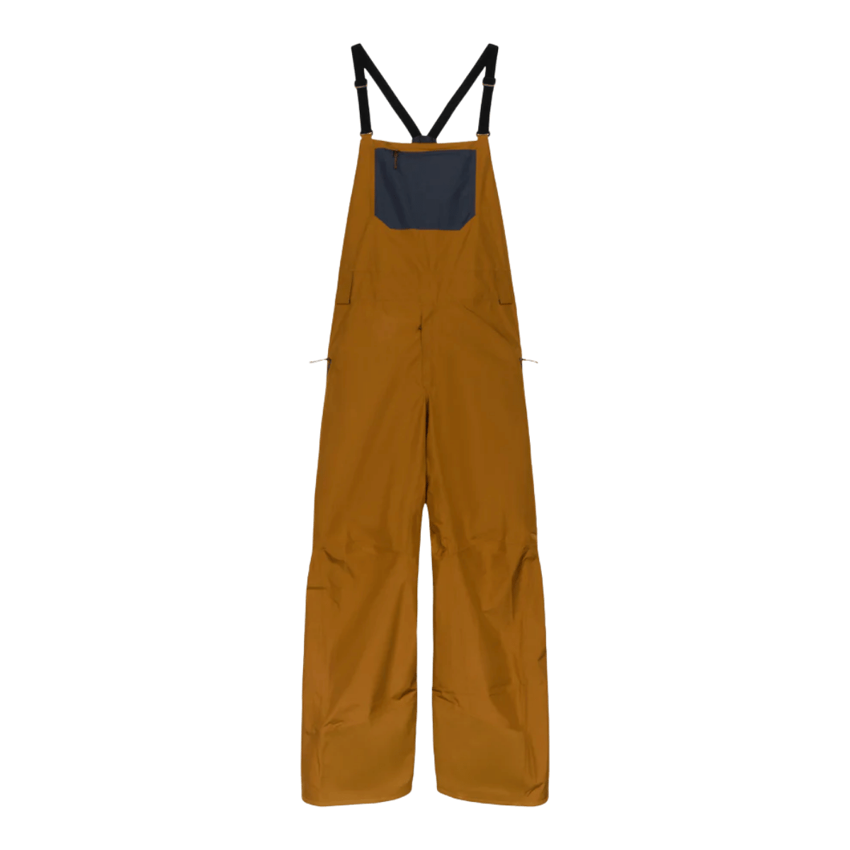 PATAGONIA POWDER TOWN BIBS - RAPTOR BROWN FRONT