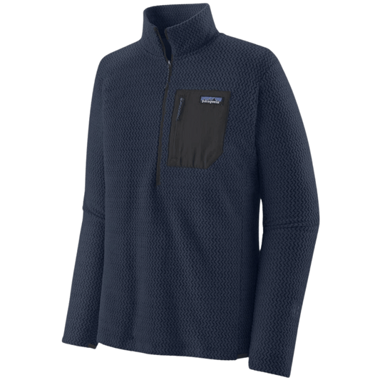 PATAGONIA R1 AIR ZIP NECK - NEW NAVY FRONT