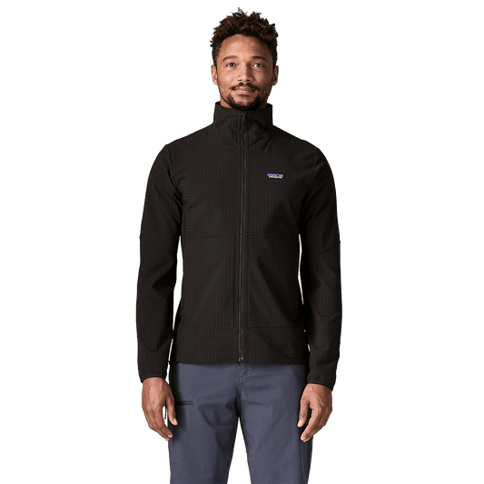 PATAGONIA R1 TECHFACE JACKET- BLACK