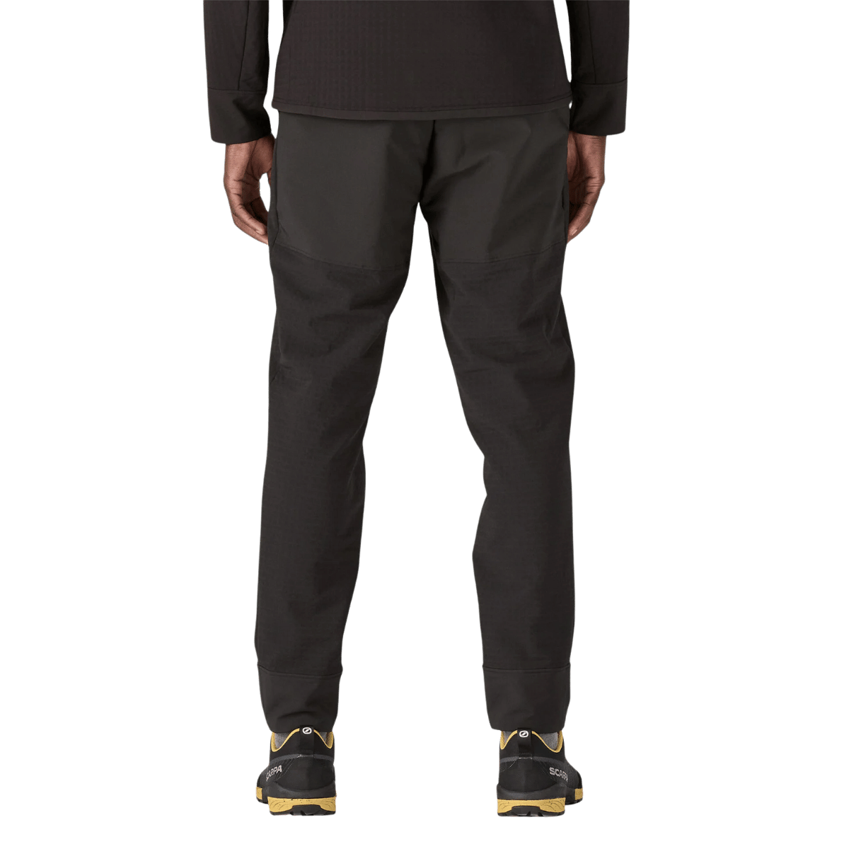 PATAGONIA R2 TECHFACE PANTS - BLACK WW BACK