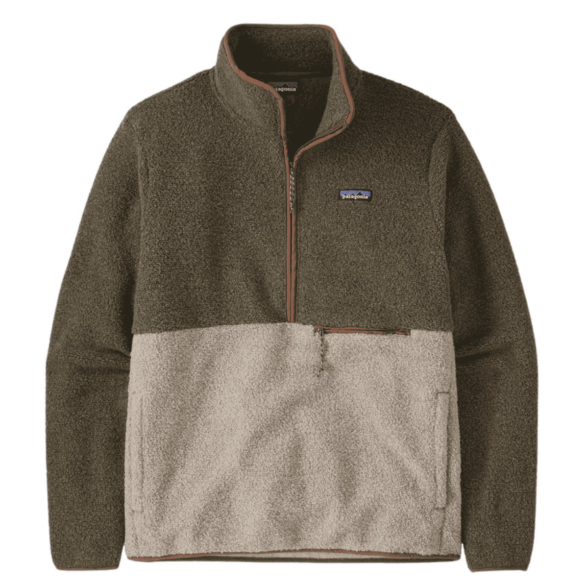 PATAGONIA MEN'S RECLAIMED FLEECE PULLOVER  - SAGE KHAKI