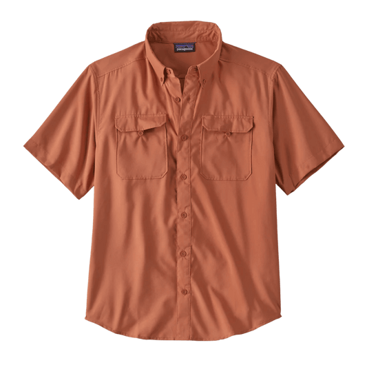 PATAGONIA SELF GUIDED HIKE SHIRT - SIENNA CLAY FRONT