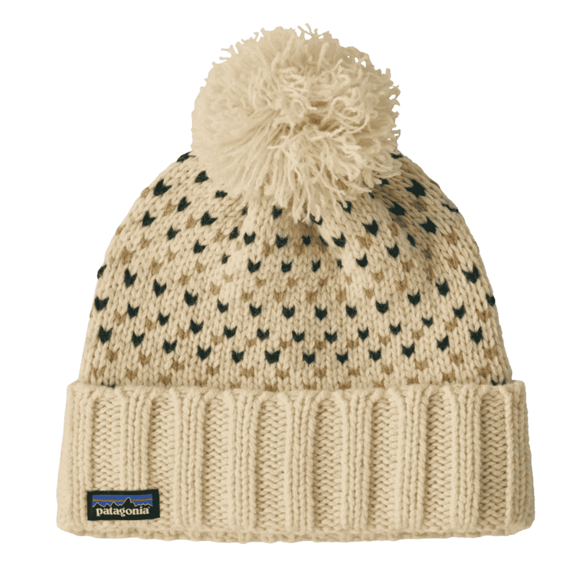 PATAGONIA UNISEX SNOWBELLE WINTER BEANIE - NATURAL