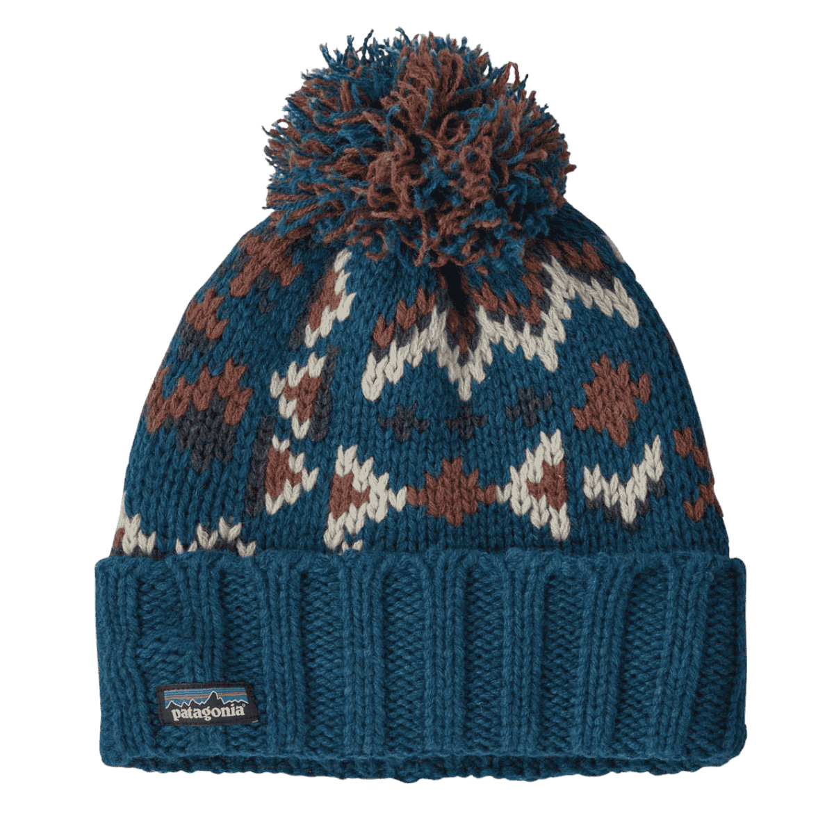 PATAGONIA UNISEX SNOWBELLE WINTER BEANIE - WAVY BLUE