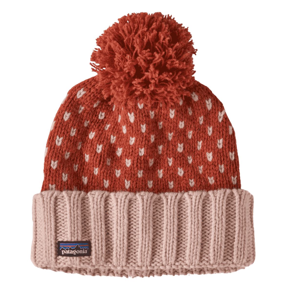 PATAGONIA UNISEX SNOWBELLE WINTER BEANIE - WAX RED