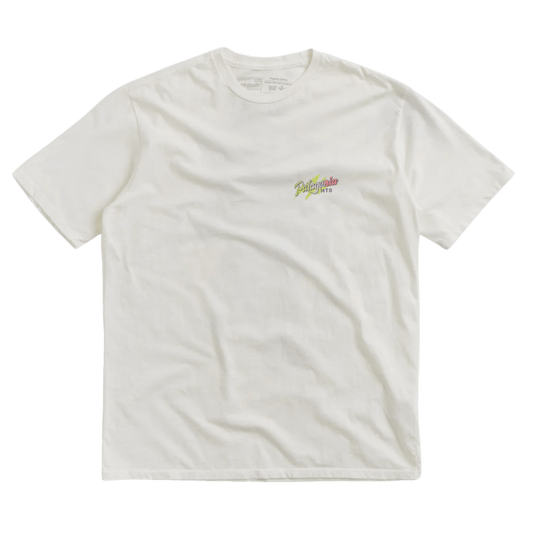 PATAGONIA TRAIL HOUND ORGANIC T-SHIRT - BIRCH WHITE FRONT